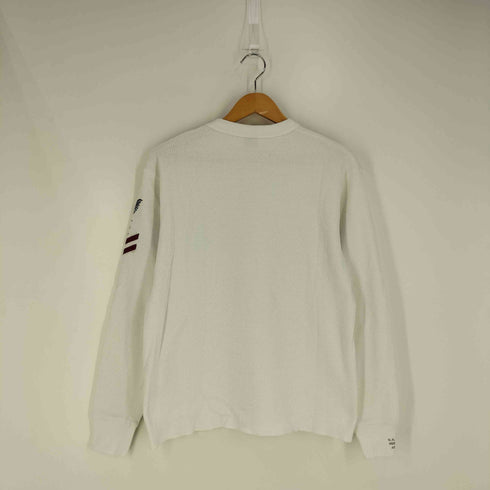アヴィレックス AVIREX NAVAL L/S WAFFLE T-SHIRT ネーバル ロングスリーブ ワッフルTシャツ メンズ import:M