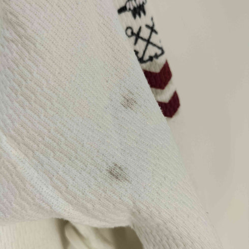 アヴィレックス AVIREX NAVAL L/S WAFFLE T-SHIRT ネーバル ロングスリーブ ワッフルTシャツ メンズ import:M