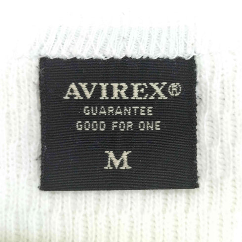アヴィレックス AVIREX NAVAL L/S WAFFLE T-SHIRT ネーバル ロングスリーブ ワッフルTシャツ メンズ import:M