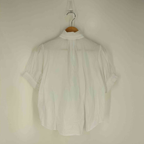 ザラ ZARA ボリュームフリル パフスリーブ シャツブラウス レディース import:XS