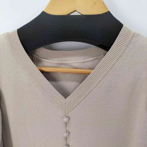 セルフォード CELFORD L/S ニットドッキングワンピース レディース JPN:36