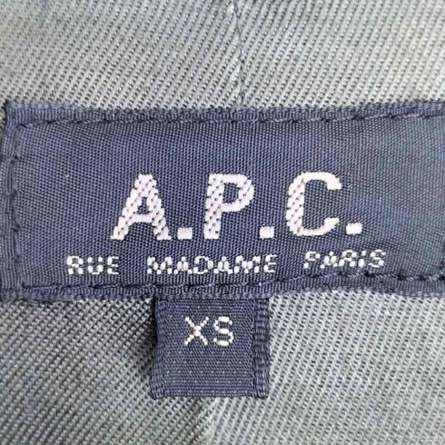 アーペーセー A.P.C. OLD ポーランド製 ピーチスキン ステンカラーコート メンズ import:XS