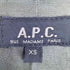 アーペーセー A.P.C. OLD ポーランド製 ピーチスキン ステンカラーコート メンズ import:XS