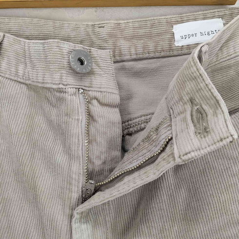 アッパーハイツ upper hights JENNA CORDUROY SLIT PANTS レディース 28
