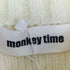 モンキータイム MONKEY TIME リンキング クルーネック ニット メンズ JPN:S