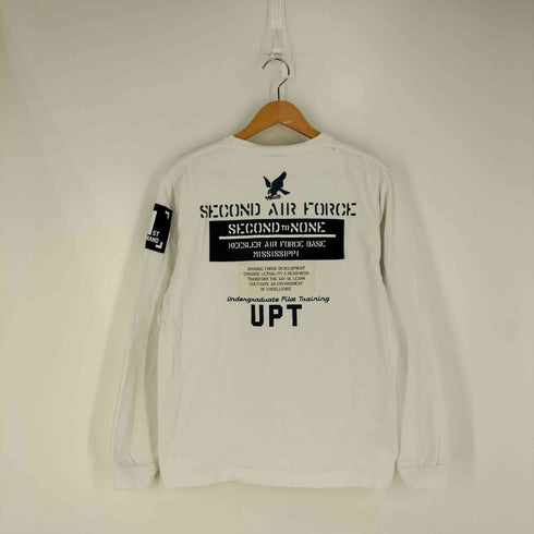 アヴィレックス AVIREX 2nd Air Force PATCH CREW NECK T-SHIRT セカンド エア フォース パッチ クルーネックTシャツ メンズ import:M