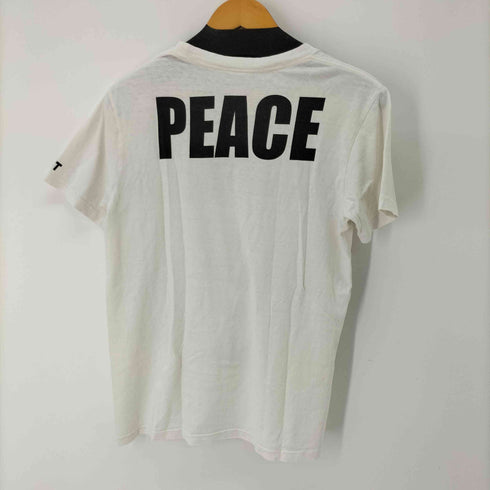 ティーエムティー TMT 両面プリントS/S カットソー ONE LOVE PEACE シングルステッチ メンズ JPN:M