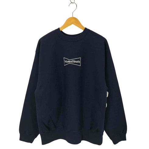 ウェイステッドユース WASTED YOUTH 24SS OTSUMO PLAZA SWEATSHIRT オツモプラザ クルーネックスウェット メンズ XXL