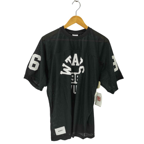 ダブルタップス WTAPS QB / SS / POLY. ERA ナンバリングメッシュジャージTシャツ メンズ JPN:2