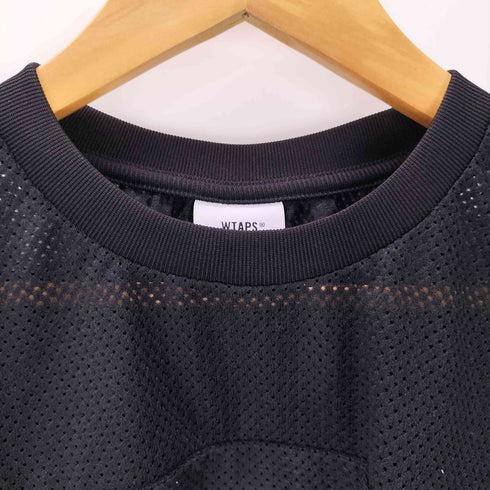 ダブルタップス WTAPS QB / SS / POLY. ERA ナンバリングメッシュジャージTシャツ メンズ JPN:2