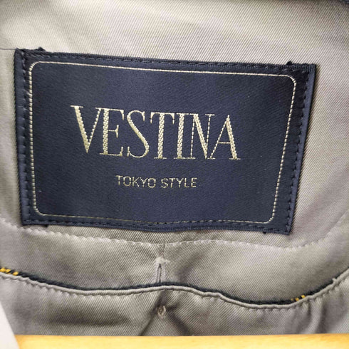 VESTINA ライナー付 ダブルブレストトレンチコート レディース