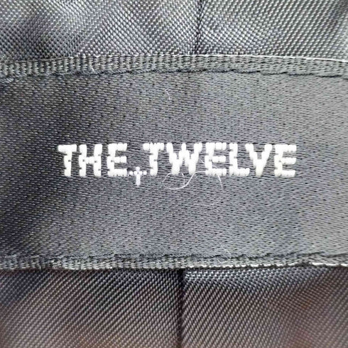 THE TWELVE ウール デザイン ライダースジャケット Y2K メンズ DE:48