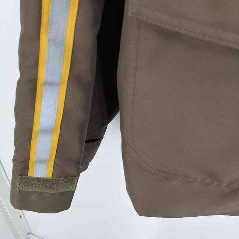 ツインヒル TWINHILL オーバーサイズワークジャケット 企業ロゴ メンズ import:XL