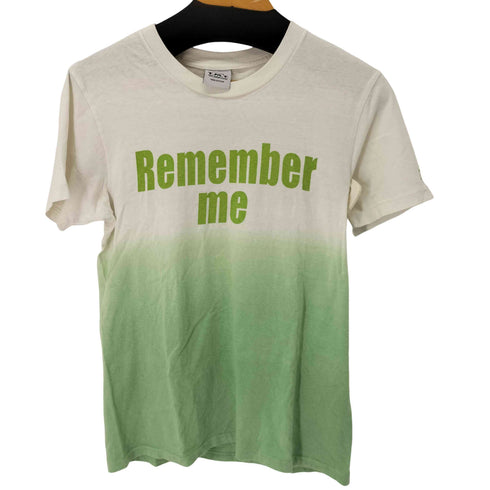 ティーエムティー TMT 両面プリントS/S カットソー REMEMBER ME シングルステッチ グラデーション メンズ JPN:M