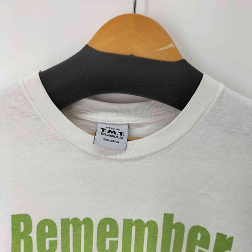 ティーエムティー TMT 両面プリントS/S カットソー REMEMBER ME シングルステッチ グラデーション メンズ JPN:M