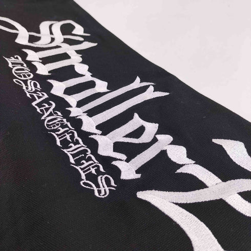 00S StrollerZ ロゴ 刺繍 ダック地 コットン ワイド バギー ワーク パンツ メンズ 34