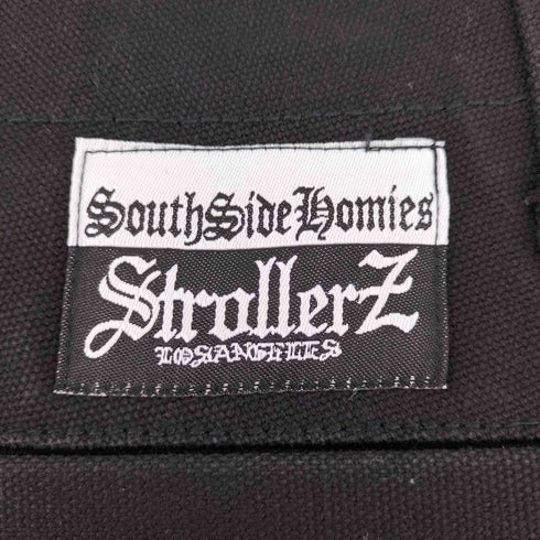 00S StrollerZ ロゴ 刺繍 ダック地 コットン ワイド バギー ワーク パンツ メンズ 34