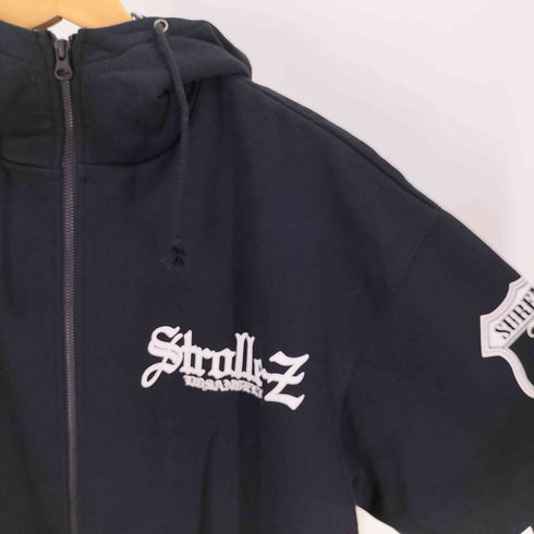 00S StrollerZ ロゴ プリント ペイズリー 切替 ジップアップ パーカー メンズ JPN:L