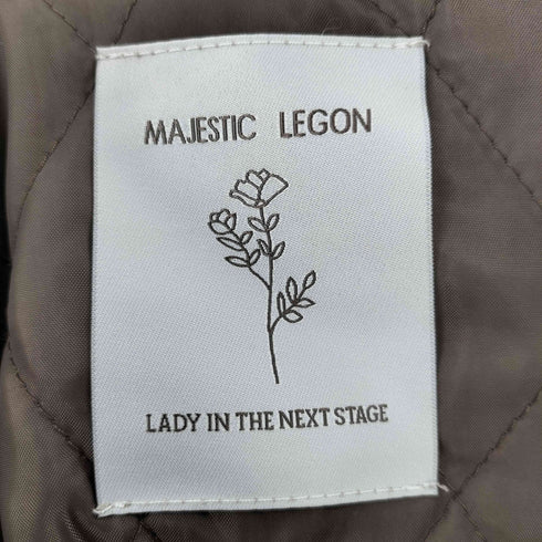 マジェスティックレゴン MAJESTIC LEGON ふわふわボリュームライダース レディース JPN:M
