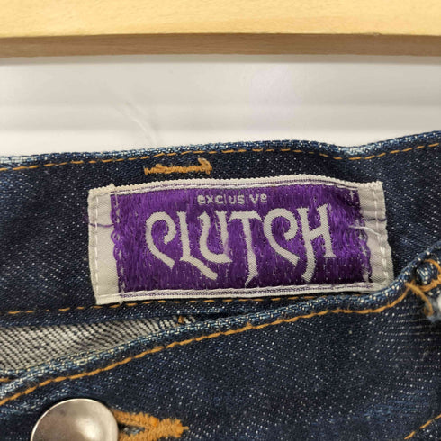 CLUTCH リバースデザイン セルビッチジップフライデニム メンズ JPN:M