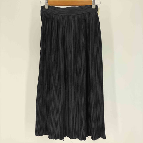 イッセイミヤケ ISSEY MIYAKE 90S 92SS プリーツ Aライン ポリ ロングスカート レディース JPN:M