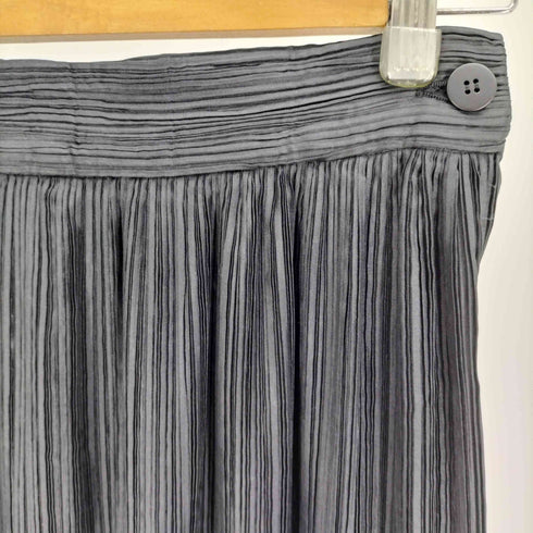 イッセイミヤケ ISSEY MIYAKE 90S 92SS プリーツ Aライン ポリ ロングスカート レディース JPN:M
