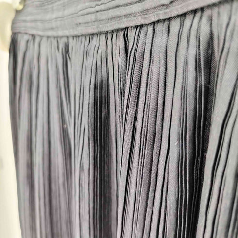 イッセイミヤケ ISSEY MIYAKE 90S 92SS プリーツ Aライン ポリ ロングスカート レディース JPN:M