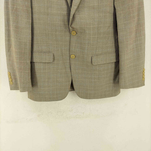 ローレンラルフローレン LAUREN RALPH LAUREN インド製 チェック テーラードジャケット メンズ 38R