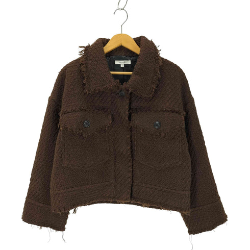 マウジー moussy TWEED JACKET ツイードジャケット レディース