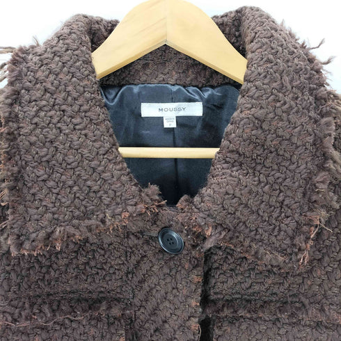 マウジー moussy TWEED JACKET ツイードジャケット レディース