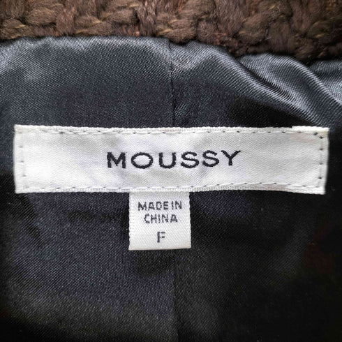 マウジー moussy TWEED JACKET ツイードジャケット レディース