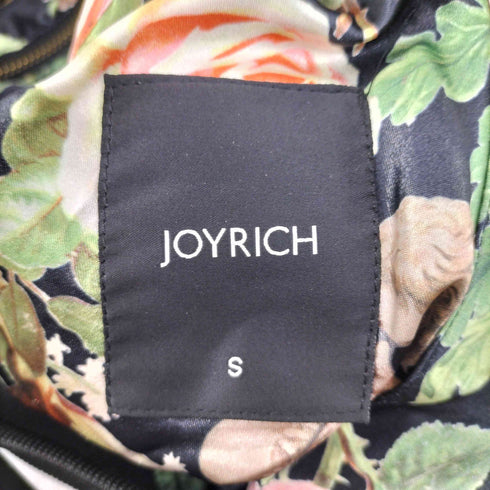 ジョイリッチ JOYRICH ロゴ 刺繍 花柄 エンジェル 総柄 リバーシブル スカジャン メンズ import:S