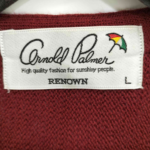 アーノルドパーマー Arnold Palmer RENOWN アクリルウールカーディガン メンズ import:L