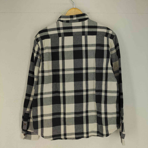 オールドネイビー OLD NAVY コットン L/Sチェックネルシャツ メンズ JPN:L