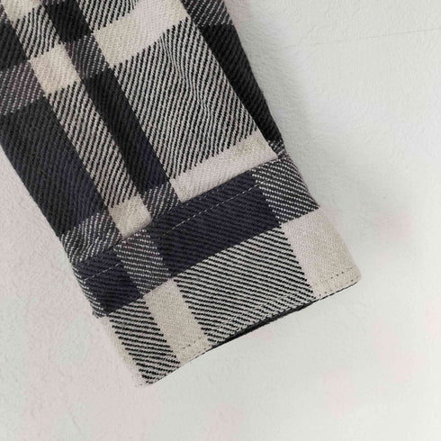 オールドネイビー OLD NAVY コットン L/Sチェックネルシャツ メンズ JPN:L