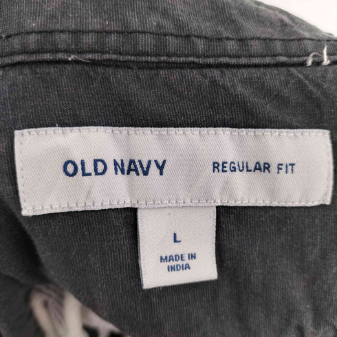 オールドネイビー OLD NAVY コットン L/Sチェックネルシャツ メンズ JPN:L