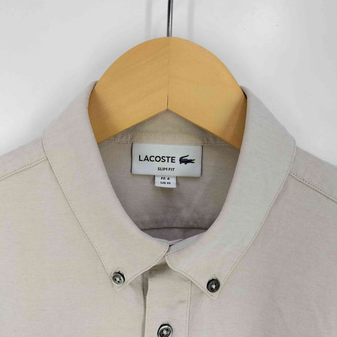 ラコステ LACOSTE 44Gハニカム 半袖ビズポロシャツ メンズ import:M