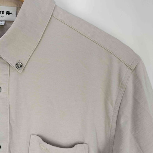 ラコステ LACOSTE 44Gハニカム 半袖ビズポロシャツ メンズ import:M