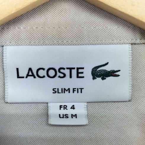 ラコステ LACOSTE 44Gハニカム 半袖ビズポロシャツ メンズ import:M