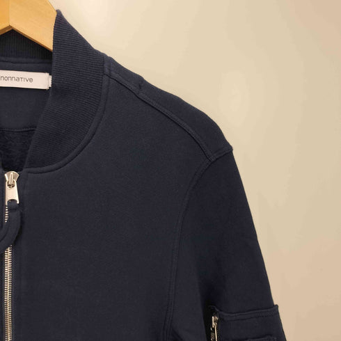 ノンネイティブ nonnative スウェットボンバージャケット メンズ 0