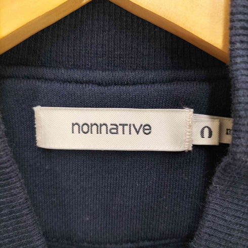 ノンネイティブ nonnative スウェットボンバージャケット メンズ 0