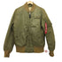 アルファインダストリーズ ALPHA INDUSTRIES MA-1 ジップアップブルゾン メンズ import:M