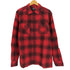 ステューシー Stussy 00S AUTHENTIC ピスタグ バッファローチェック L/S シャツ メンズ import:M