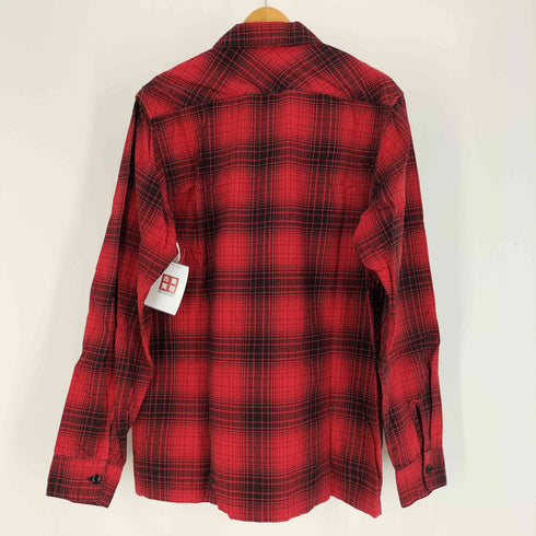 ステューシー Stussy 00S AUTHENTIC ピスタグ バッファローチェック L/S シャツ メンズ import:M