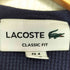 ラコステ LACOSTE ワッフル クルーネック ロングTシャツ メンズ import:M
