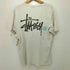 ステューシー Stussy ロゴ 両面プリント クルーネック Tシャツ メンズ import:M