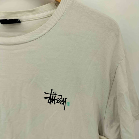 ステューシー Stussy ロゴ 両面プリント クルーネック Tシャツ メンズ import:M