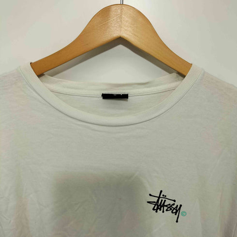 ステューシー Stussy ロゴ 両面プリント クルーネック Tシャツ メンズ import:M