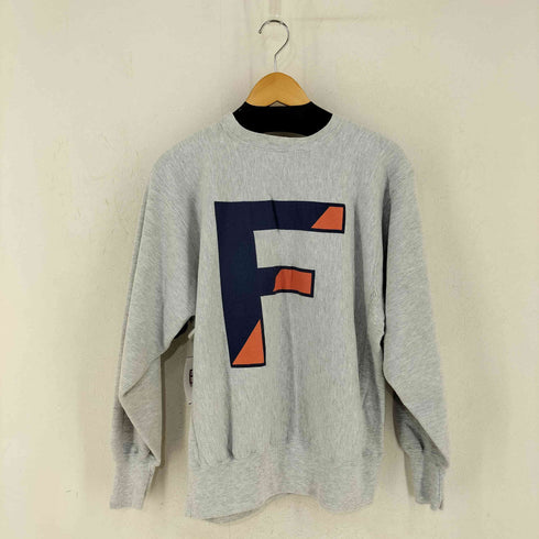 チャンピオン Champion USA製 刺繍タグ Reverse Weave FIELDSTONE 両面プリント スウェット メンズ import:L