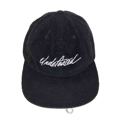アンディフィーテッド UNDEFEATED ロゴ刺繍 コーデュロイ 6パネルキャップ メンズ ONE SIZE